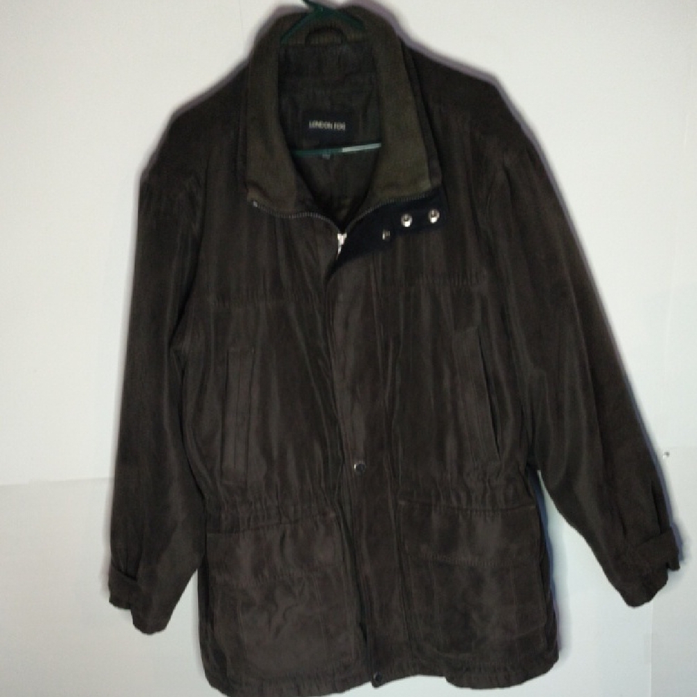 London Fog Men's Deep Brown Field Jacket